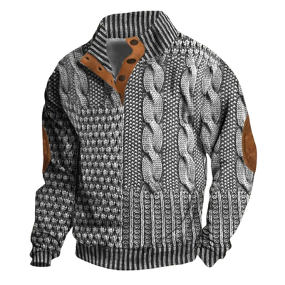 Renaud | Mintás pulóver