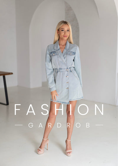 Léna - világoskék New York ruha