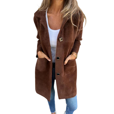 Anna | Klasszikus Egysoros Kabát Klapkákkal