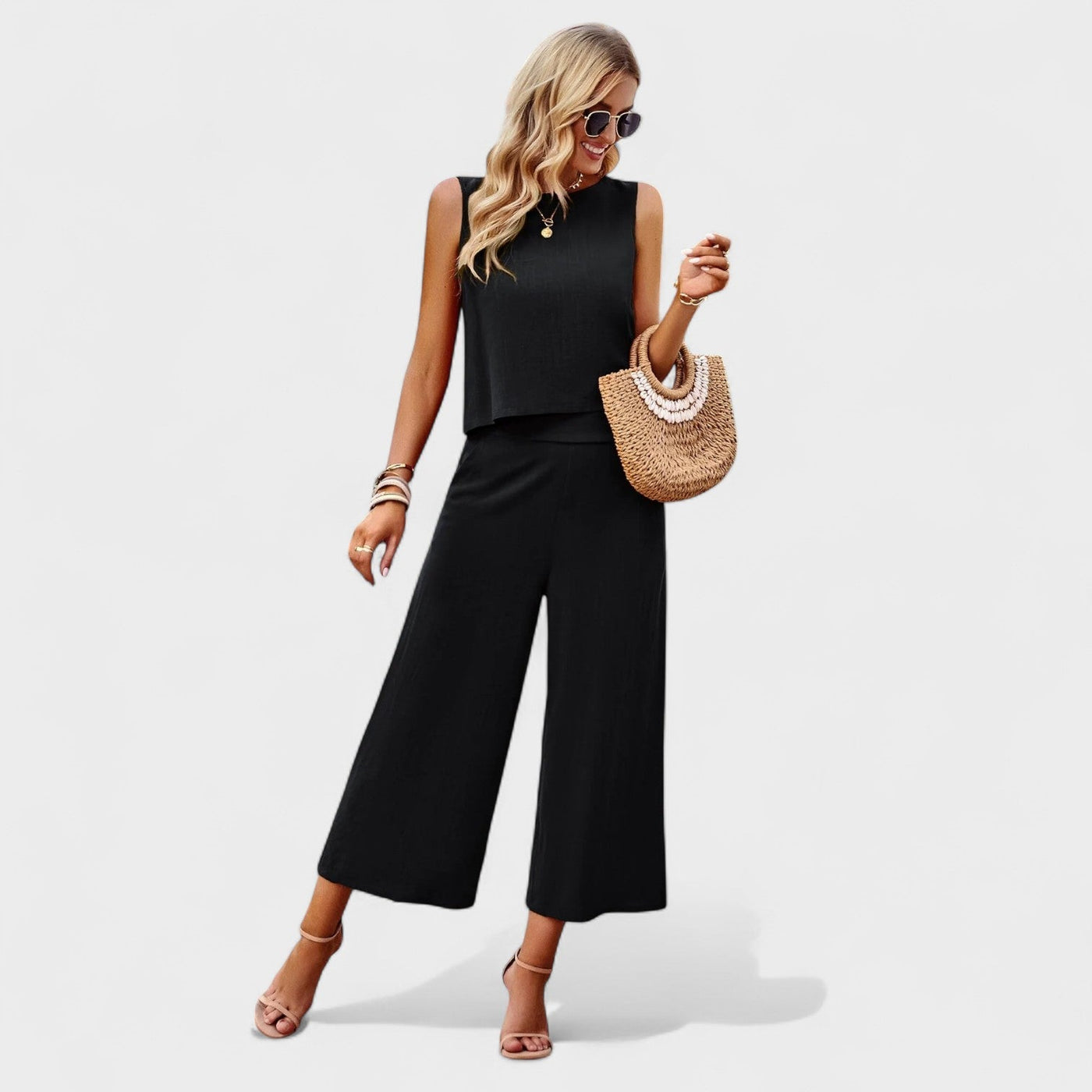 Mónika - Lenvászon Szett