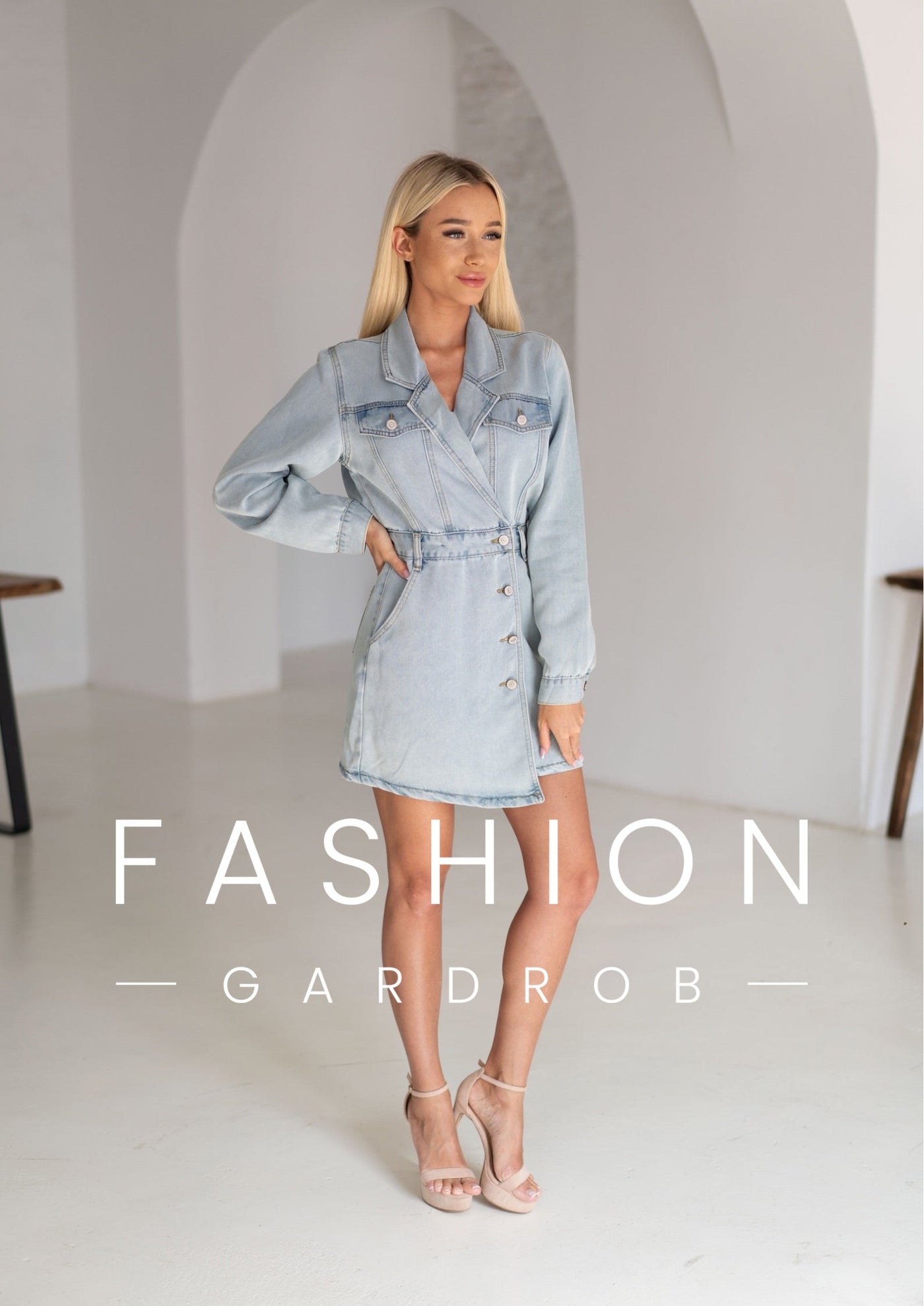 Léna - világoskék New York ruha