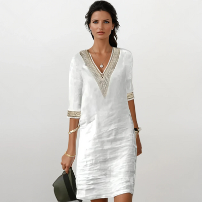 Angéla - Női pamut és len ruha