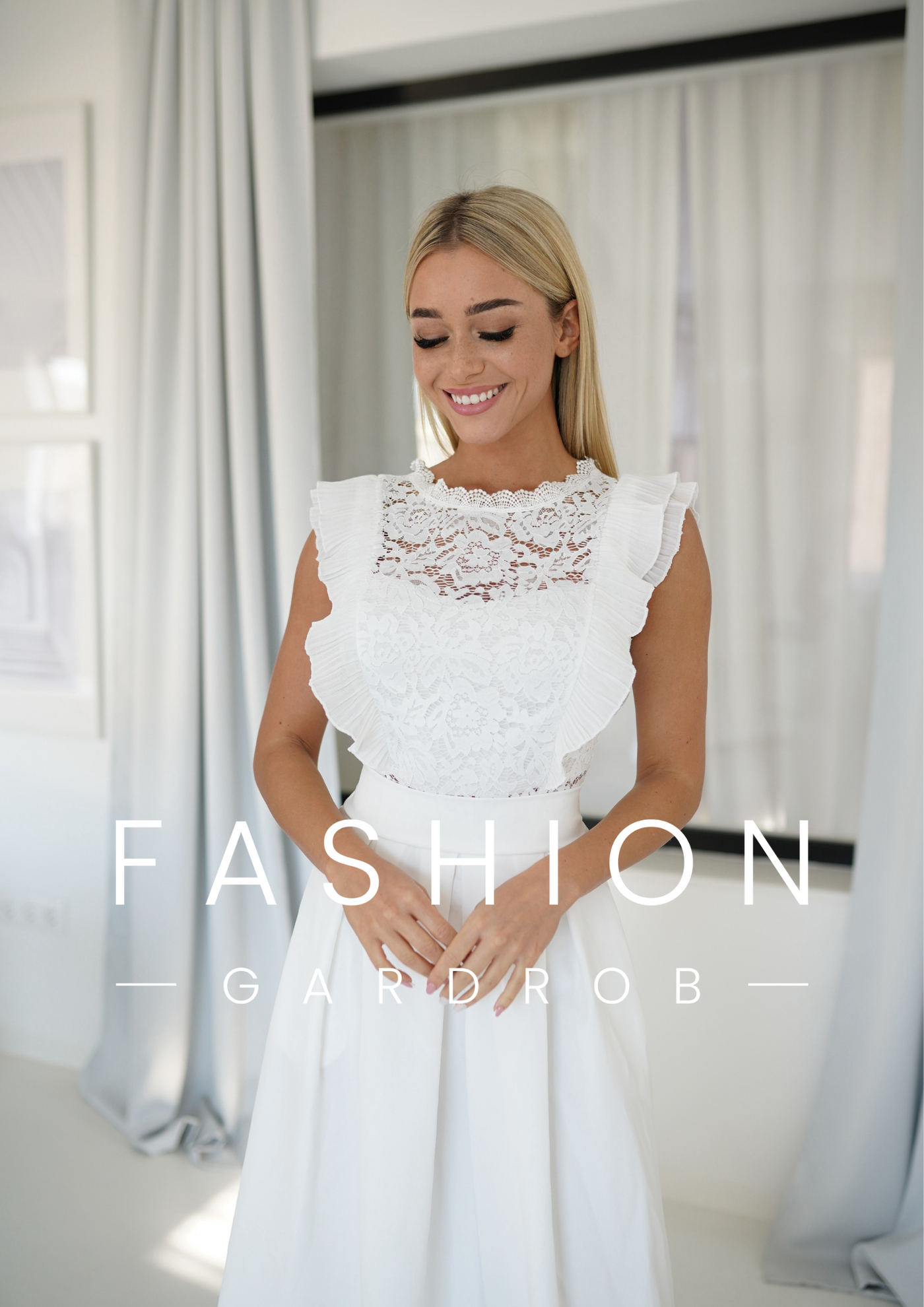 Azelma - Nóra szoknya fehér