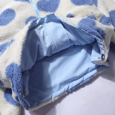 Daria | Kétoldalas szívmintás dzseki