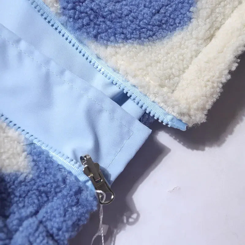 Daria | Kétoldalas szívmintás dzseki