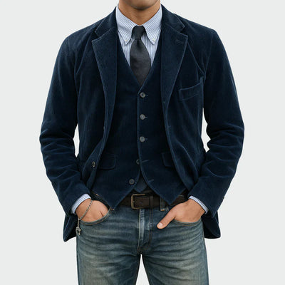 Arthur | Elegáns Csíkos Blézer + Mellény