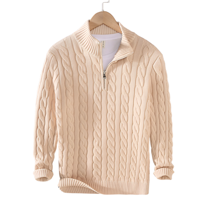 Anthony - Kötött mintás pulóver