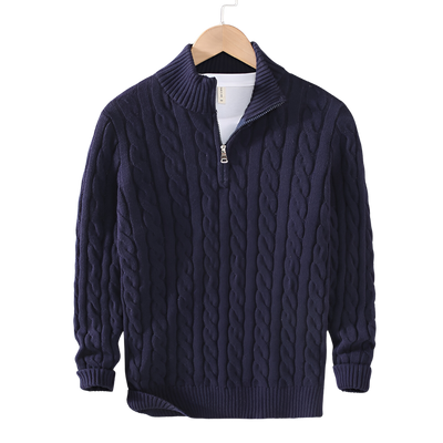 Anthony - Kötött mintás pulóver