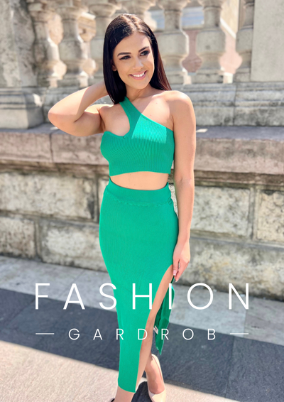 Azelma - Valéria zöld szett